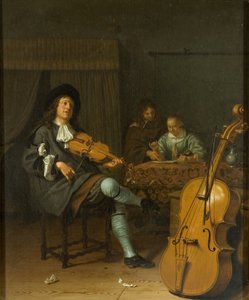 A Music Party, ca. 1675 (olje på panel)