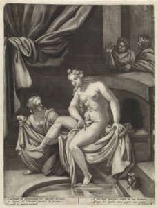 David og Batseba av Pieter van den Berge