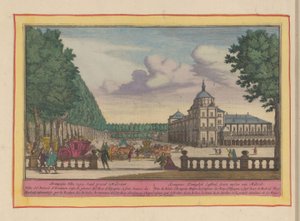 Det kongelige palasset i Aranjuez Aranguez, Koninklyk Lusthof, syv mil fra Madrid (tittel på objekt) Theatrum Hispaniae (...) (serietittel)
