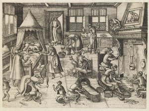 Kids Room Monkey Game (serietittel) av Pieter van der Borcht (I)