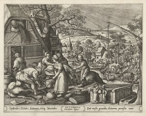 Høst Høst (tittel på objekt) The Four Seasons (serietittel) av Pieter van der Heyden