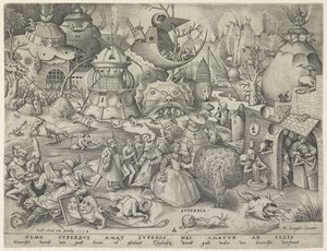 Stolthet Superbia (tittel på objekt) The Seven Deadly Sins (serietittel) av Pieter van der Heyden