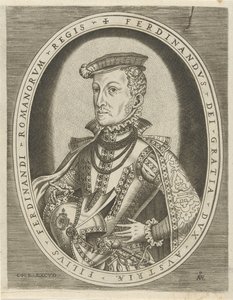 Portrett av Ferdinand II av Tyrol Portretter av linjaler (serietittel) av Pieter van der Heyden