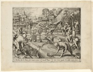 Spring, fra The Four Seasons av Pieter van der Heyden