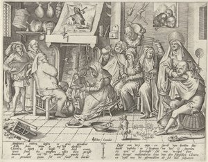 fastelavn av Pieter van der Heyden