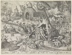 begjær Luxuria (tittel på objekt) The Seven Deadly Sins (serietittel) av Pieter van der Heyden