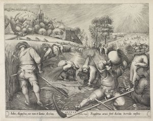 Sommer Aestas (tittel på objekt) The Four Seasons (serietittel) av Pieter van der Heyden