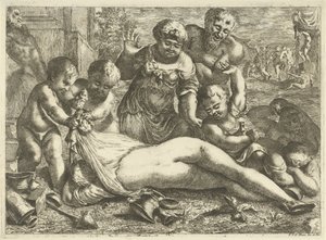 En full bacchante av Pieter van der Plas (II)