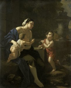 Blåse bobler av Pieter van der Werff (attributed to)