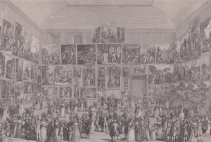 Utstilling på Salon du Louvre i 1787.