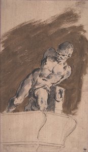 Lenket nakenfange, etter Pietro Tacca, 1729-1804.