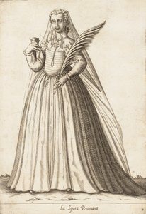 Den romerske bruden, ca. 1580. av Pietro Bertelli.