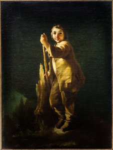 Stående gjeter, ca. 1740 (olje på lerret) av Pietro Longhi