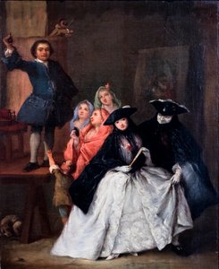 Sjarlatanen, ca. 1757 (olje på lerret) av Pietro Longhi