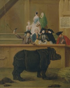 Neshornet, 1751 av Pietro Longhi