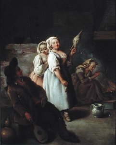 Spinneren av Pietro Longhi