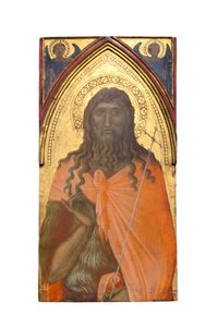 St. Johannes døperen, ca. 1329 av Pietro Lorenzetti