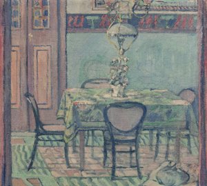 Interiør, 1918 av Pietro Marussig