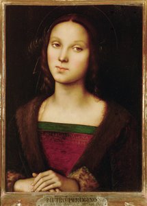 Den hellige Maria Magdalena (maleri på tre) av Pietro Perugino