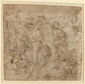 Kristi dåp av Pietro Perugino