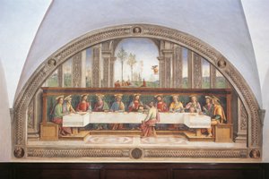 Det siste måltid av Pietro Perugino