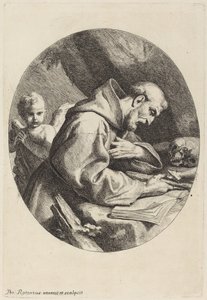 Saint Francis av Pietro Antonio Rotari