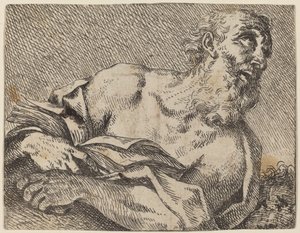 Den hellige Jerome av Pietro Rotari after Antonio Balestra