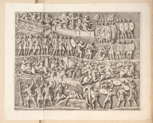 Relieffer på buen til Septimius Severus i Roma