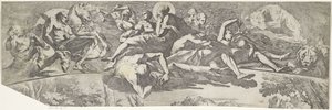 Allegory of Autumn (øverste del) av Pietro Testa