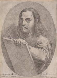 Selvportrett, ca. 1645. av Pietro Testa