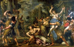 Voldtekt av sabinerne av Pietro da Cortona
