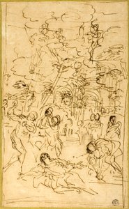 St. Stefans martyrium av Pietro da Cortona