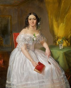 Portrett av Sofia Nikolaevna Karamzina 1802-1856, 1840.