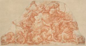 Diana og Apollo slakter barna til Niobe