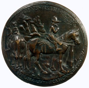 Johannes VIII, ca 1415-1455 av Antonio Pisanello