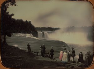 Niagarafallene, ca. 1850. av Platt D. Babbitt