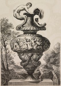 Vase malt av Polidoro da Caravaggio