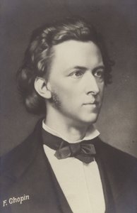 Frederic Chopin , polsk komponist og pianist (1810-1849) av Polish School