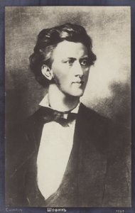 Frederic Chopin , polsk komponist og pianist (1810-1849) av Polish School