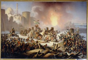 Den andre beleiringen av festningen Ochakov (eller Otchakiv, i Ukraina) i desember 1788. (Beleiringen av festningen Ochakov i desember 1788). Episode av den russisk-tyrkiske (russisk-tyrkiske) krigen 1787-1792, russiske styrker, kommandert av prins Grigori