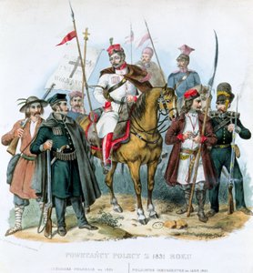 Polske opprørere, 1831 av Polish School