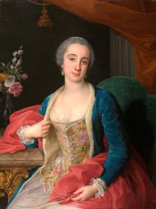 Portrett av hertuginne Sforza Cesarini d. 1765, 1768.