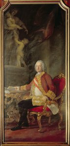 Frans I, den hellige romerske keiser (1708–65) ektemann til keiserinne Maria Theresa Østerrike (1717–80) av Pompeo Girolamo Batoni