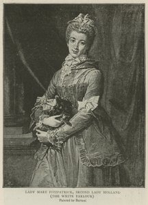 Lady Mary Fitzpatrick, Second Lady Holland av Pompeo Girolamo Batoni