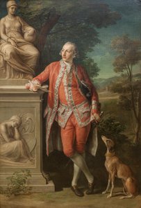 Peter Beckford (1740-1811), grunneier, Dorset. av Pompeo Girolamo Batoni