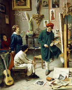 Kunstnerens studio,