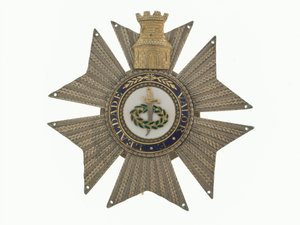 Merke, tårnets og sverdets orden, Portugal, general Sir Galbraith Lowry Cole av Portuguese School