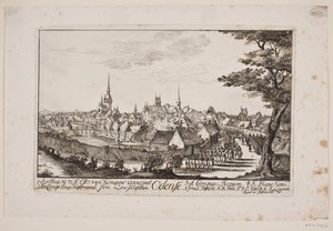 Frederick Vs inntog i Odense av Poul Isac Grønvold