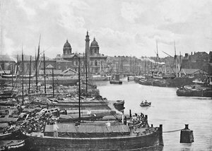 Hull, from the Docks, c1896