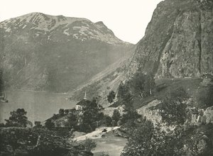 Merok, ved Geirangerfjorden, Norge, 1895.